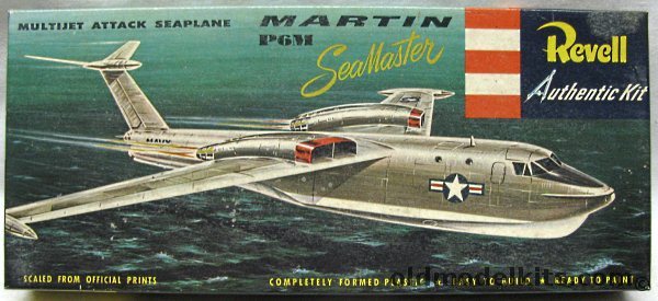 Revell 1/136 Martin P6M Seamaster - 'S' Issue, H244-98 plastic model kit